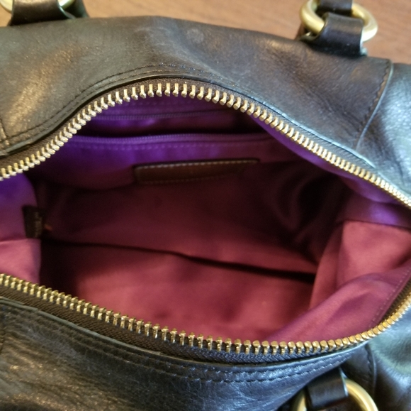 Coach Ashley satchel in black leather. Great condition. - Picture 8 of 8